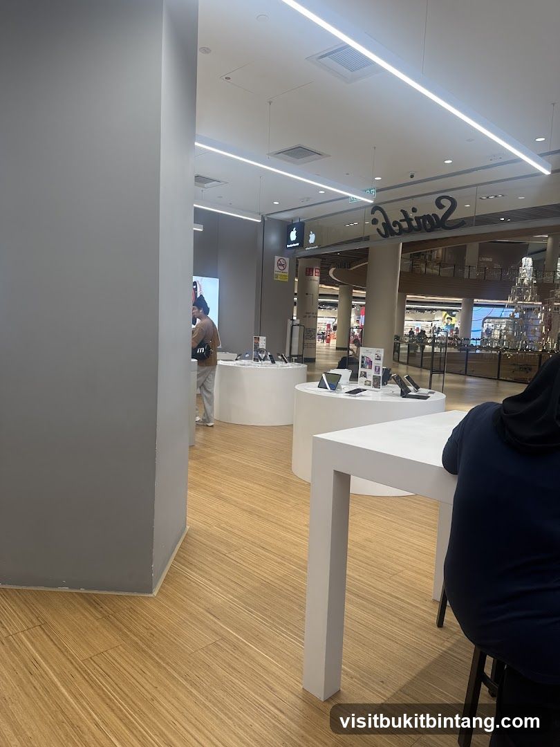 Electronics Store Interior