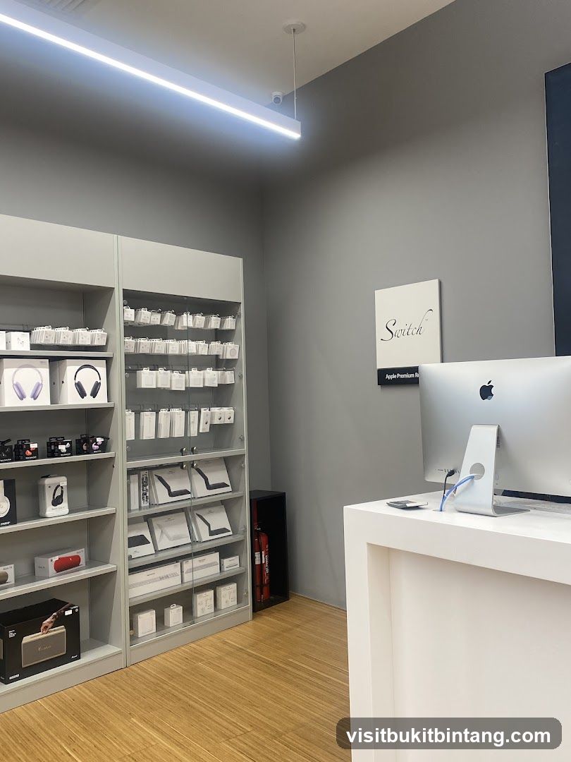 Electronics Store Interior