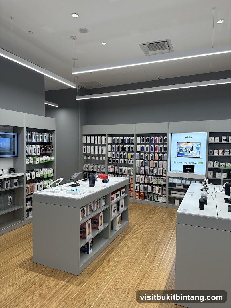 Electronics Store Interior