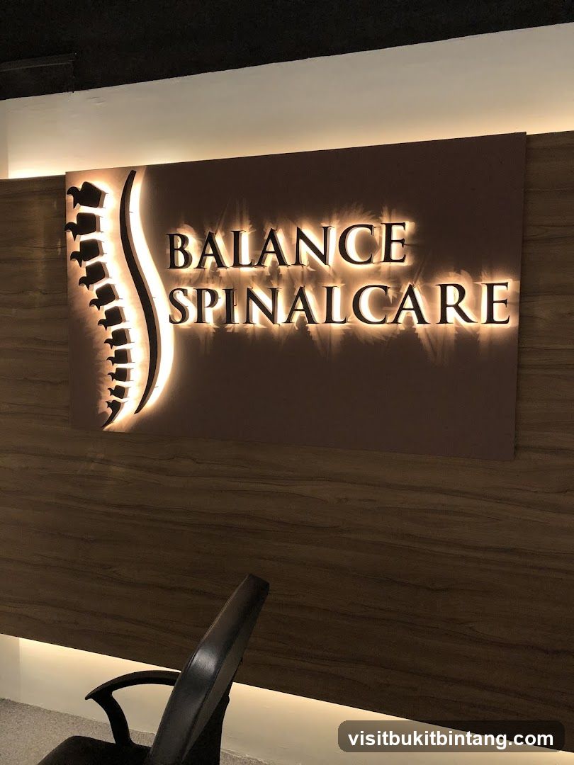 Balance Spinalcare Sign