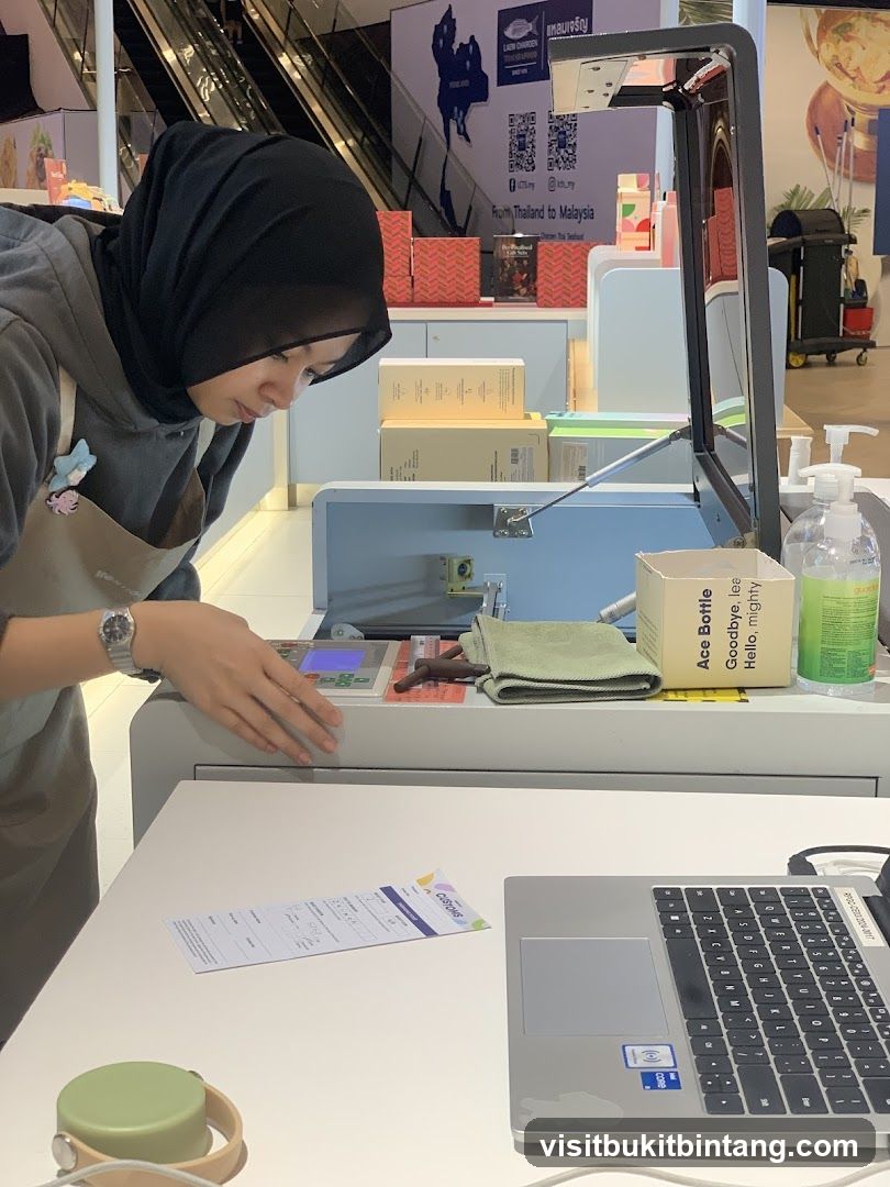 Cashier at Work