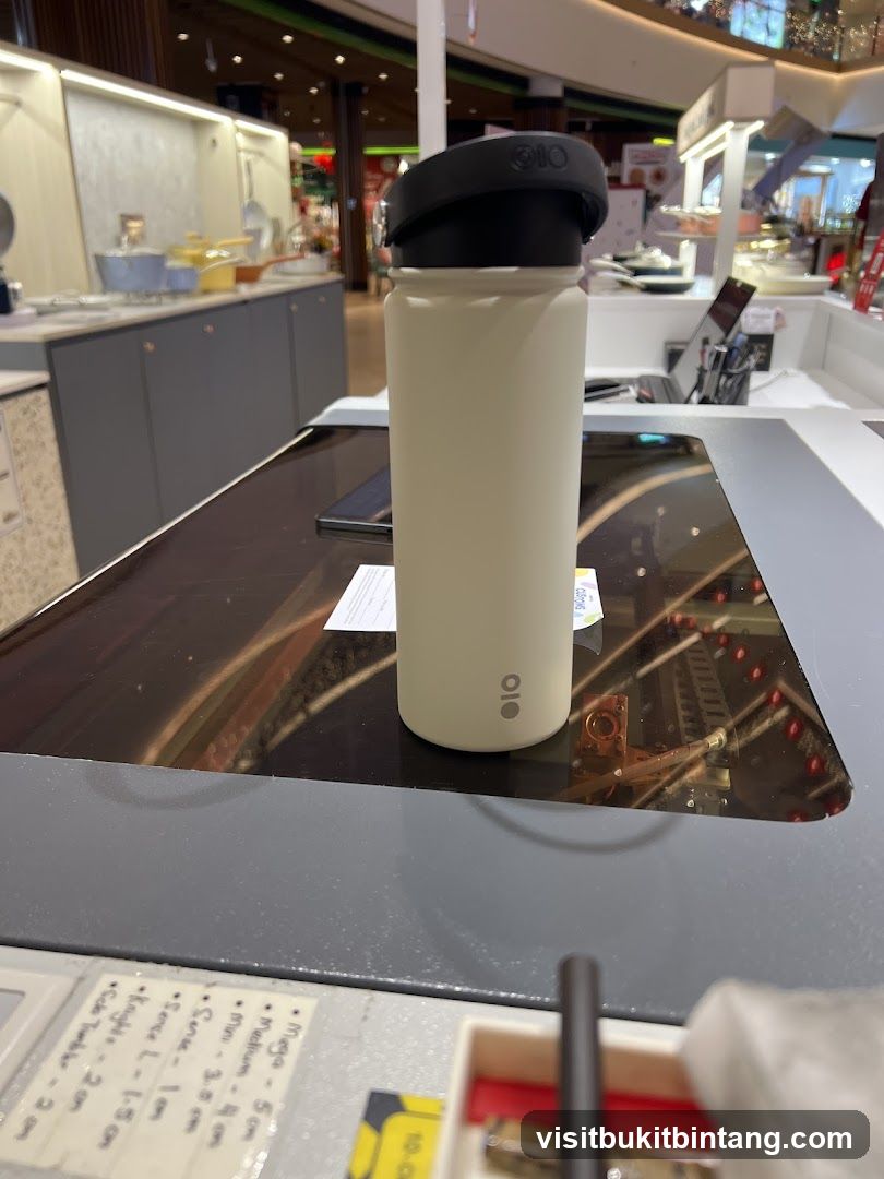 Water Bottle on Counter