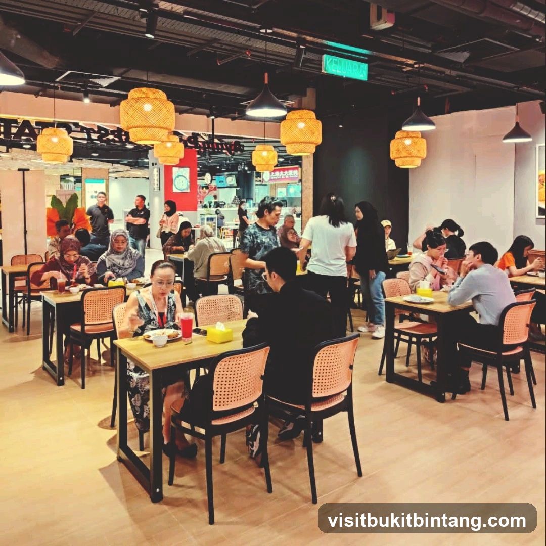 Busy Restaurant Interior