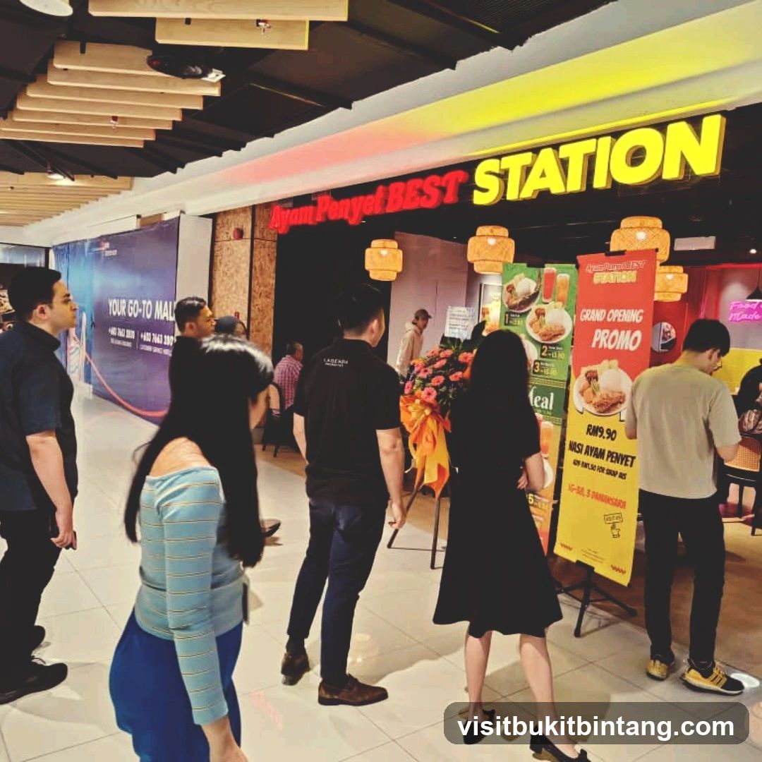 Ayam Penyert Best Station Grand Opening