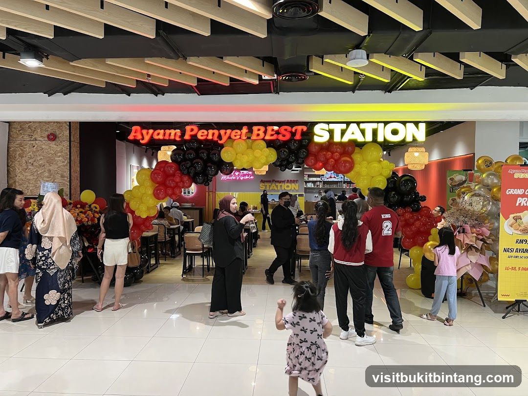 Ayam Penyit Best Station Grand Opening