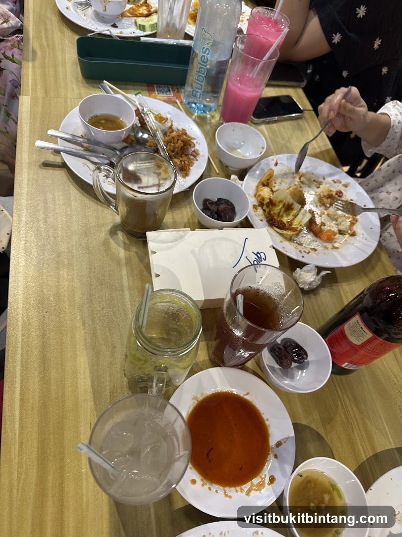 Messy Dining Table