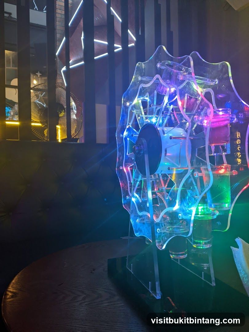 Illuminated Ferris Wheel Drink Holder