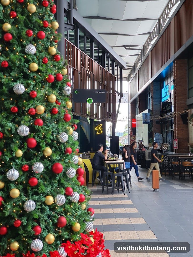 Christmas Tree in an Indoor Mall