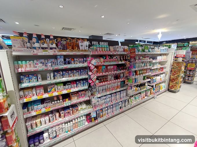 Health and Beauty Products Aisle