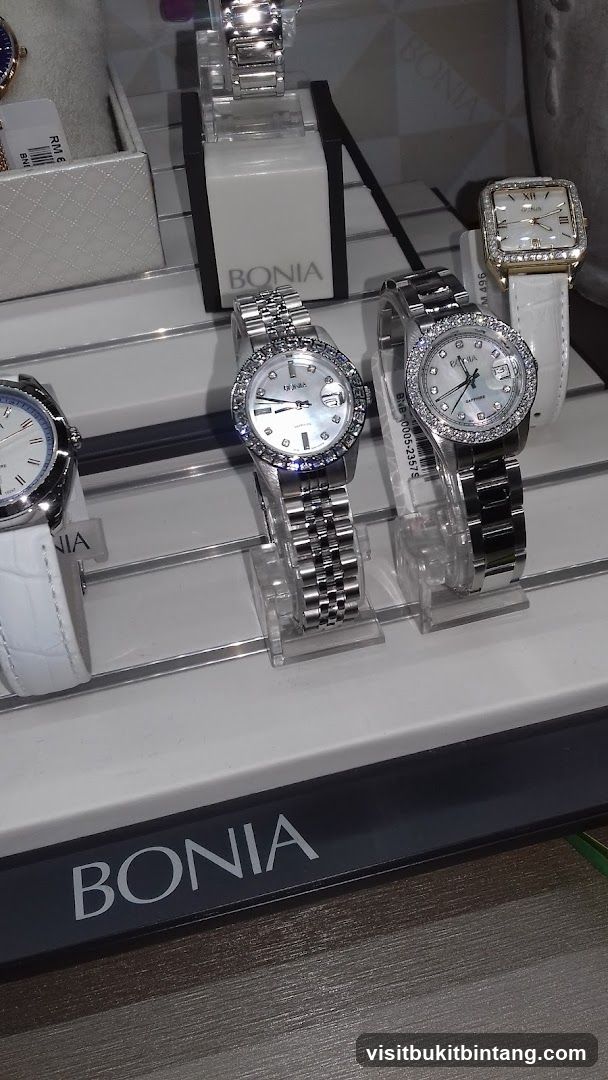 Bonia Watches Display