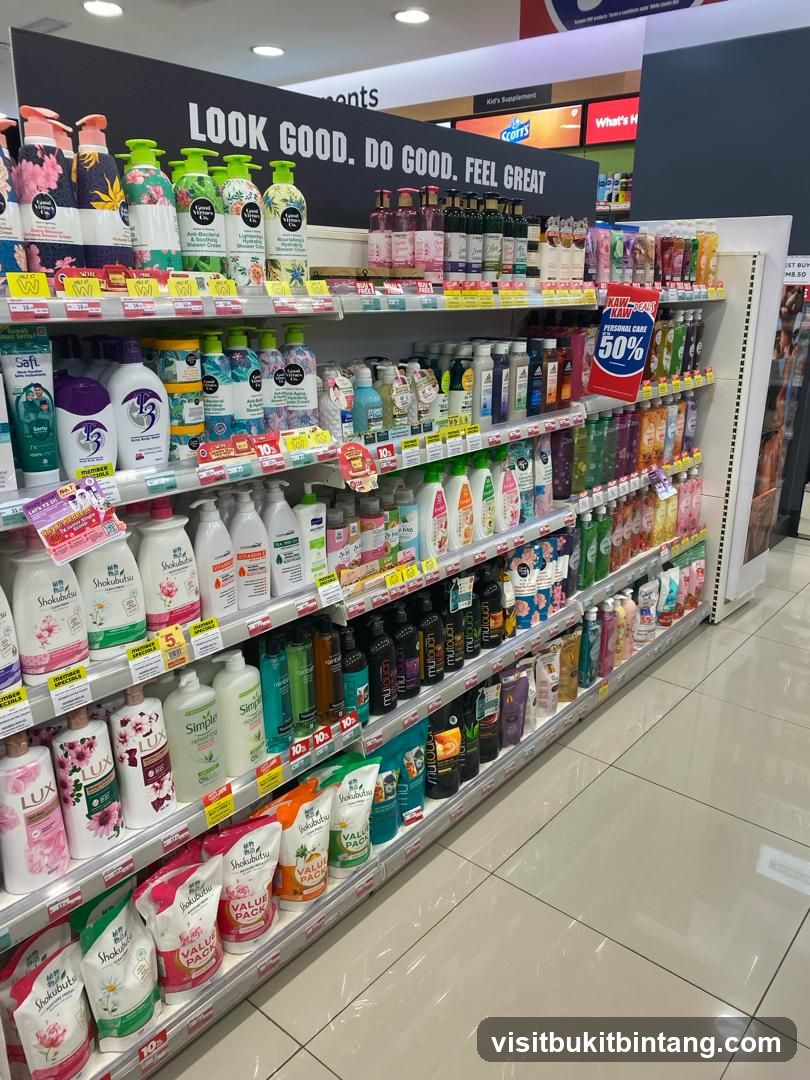 Personal Care Products Display
