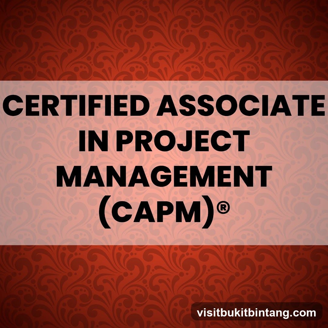 Certified Associate in Project Management (CAPM)