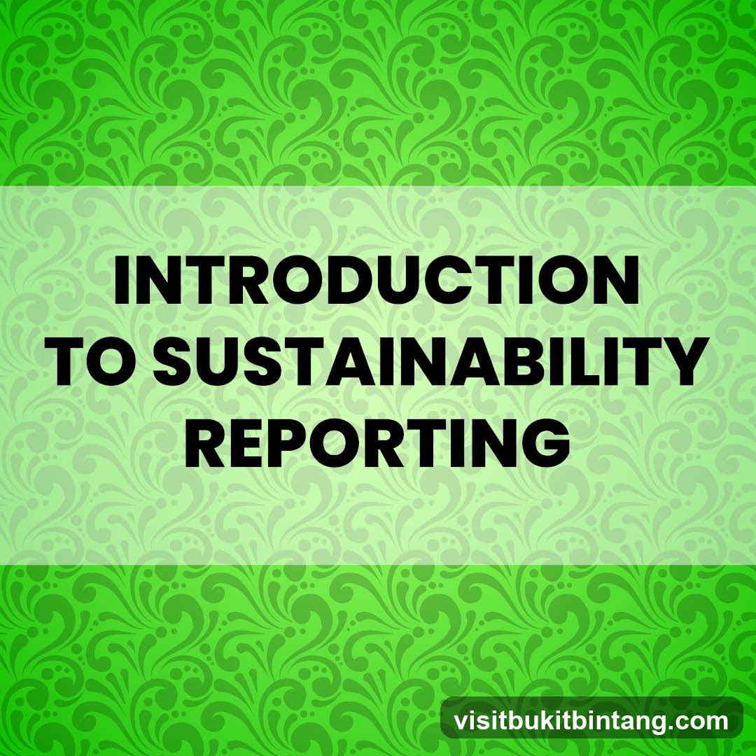 Introduction to Sustainability Reporting