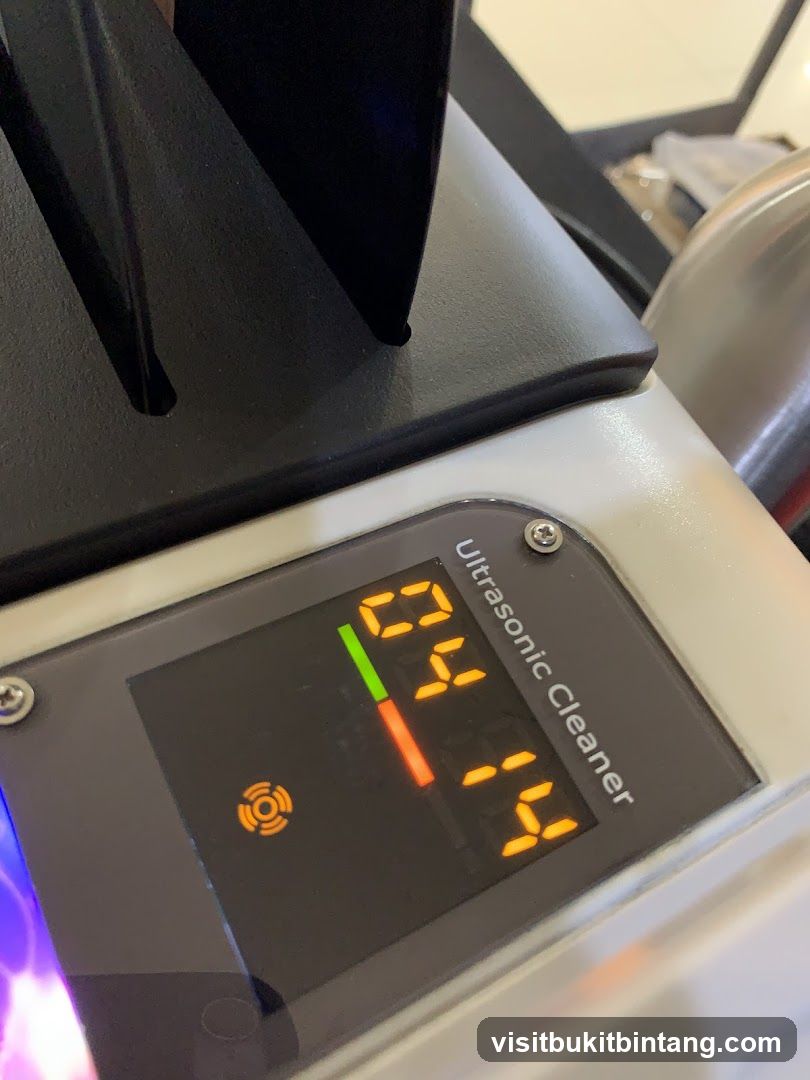 Ultrasonic Cleaner Display