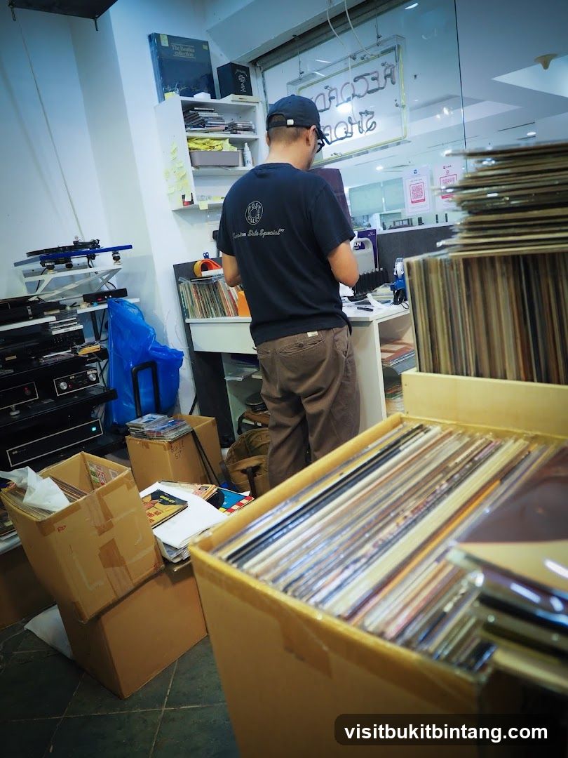 Record Store Interior