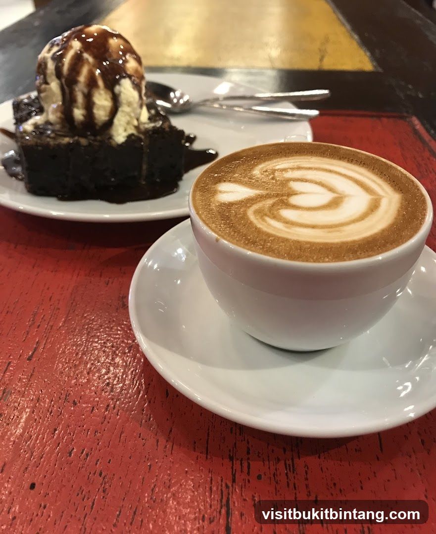 Brownie and Coffee