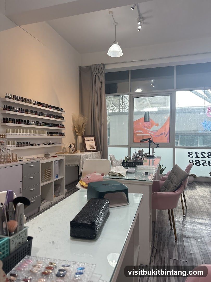 Nail Salon Interior