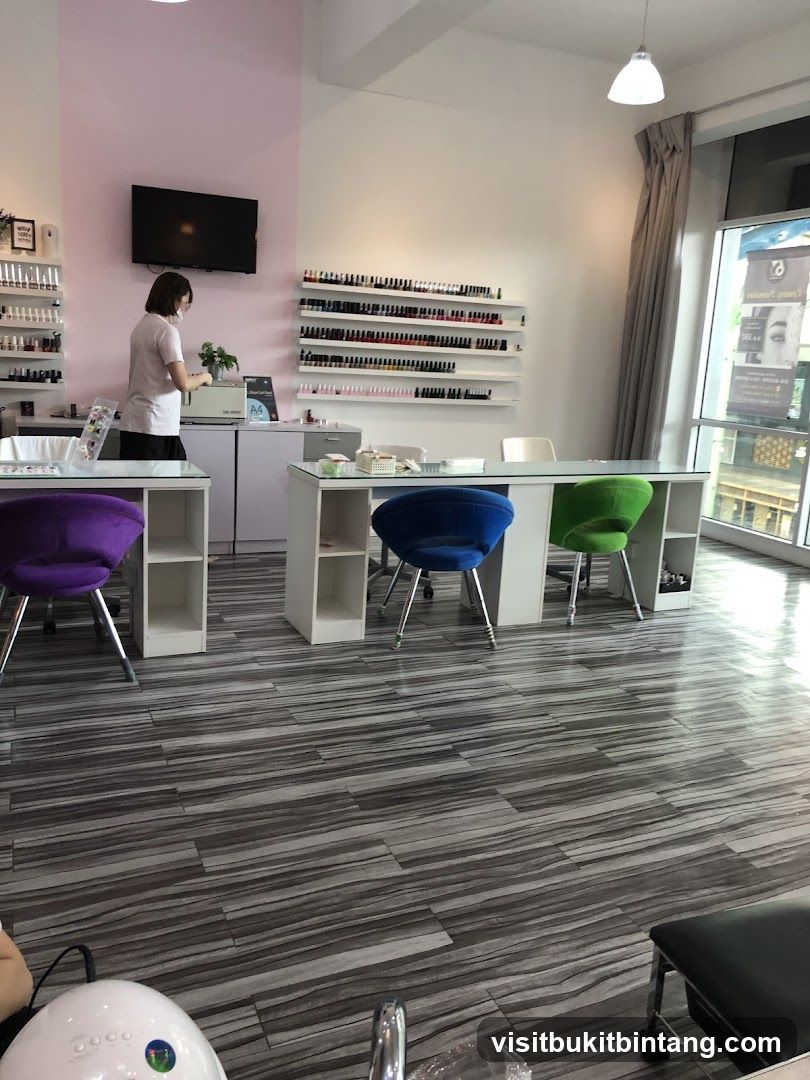 Nail Salon Interior