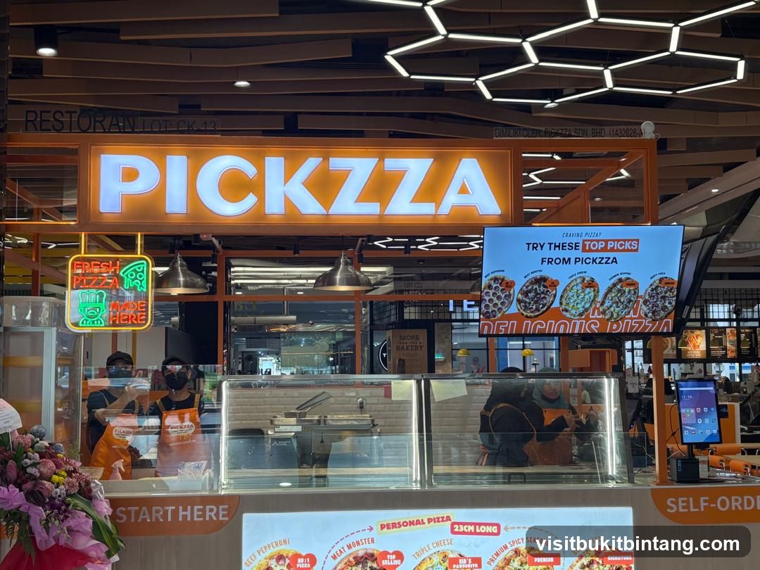 Pickzza Pizza Counter