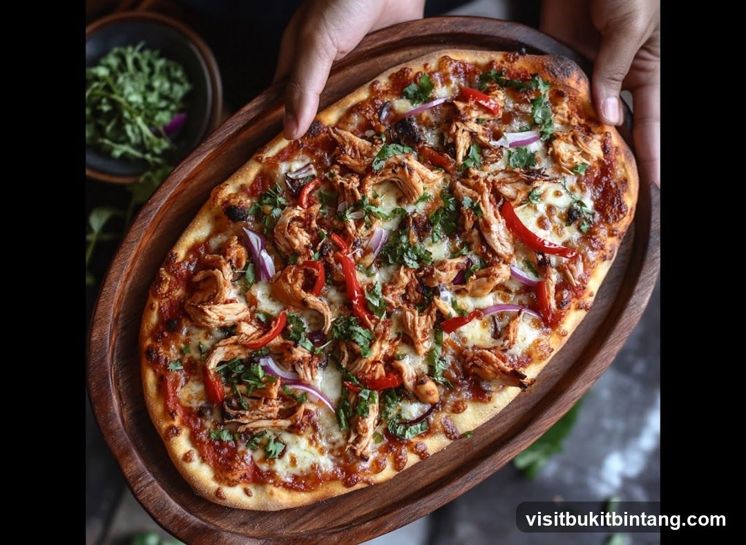 BBQ Chicken Flatbread Pizza