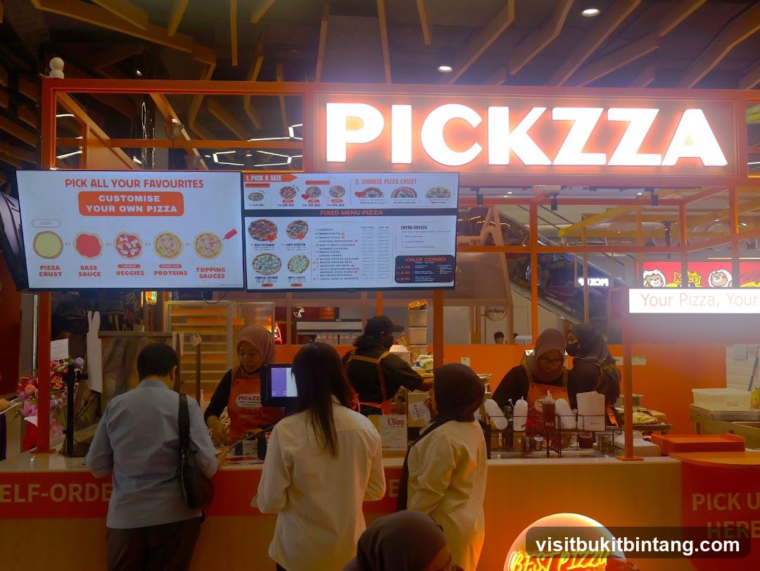 Pickzza Pizza Counter