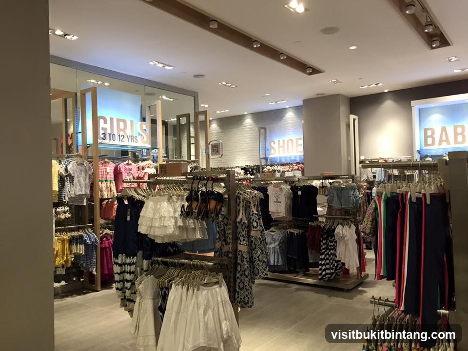 Children's Clothing Store Interior