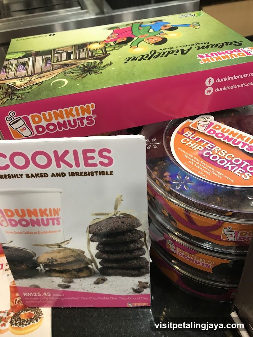 Dunkin' Donuts Products Display