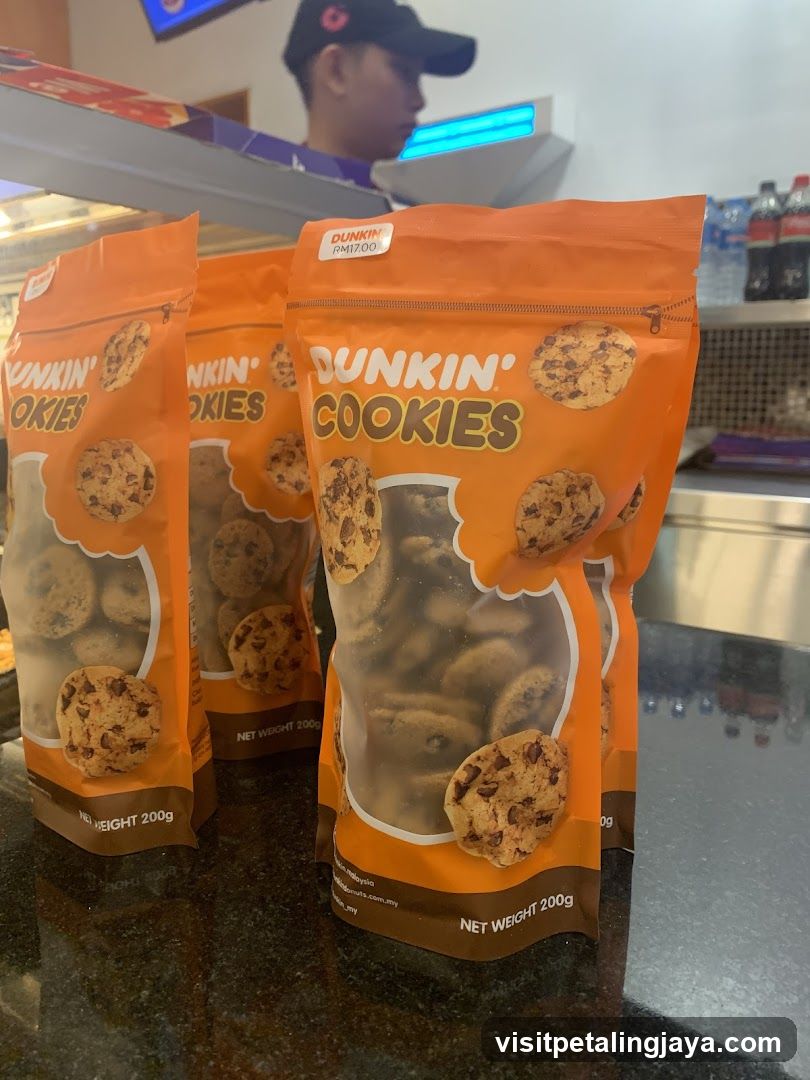 Dunkin' Cookies Packaging Display