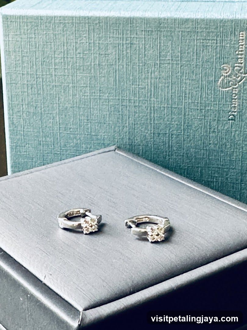 Diamond Earrings Display
