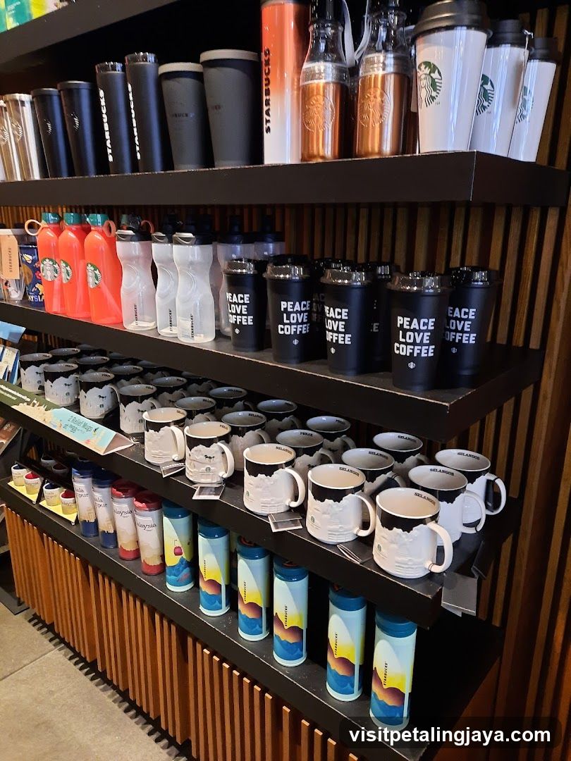 Starbucks Merchandise Display