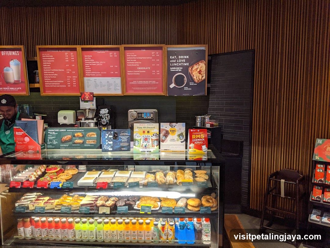 Coffee Shop Interior Display
