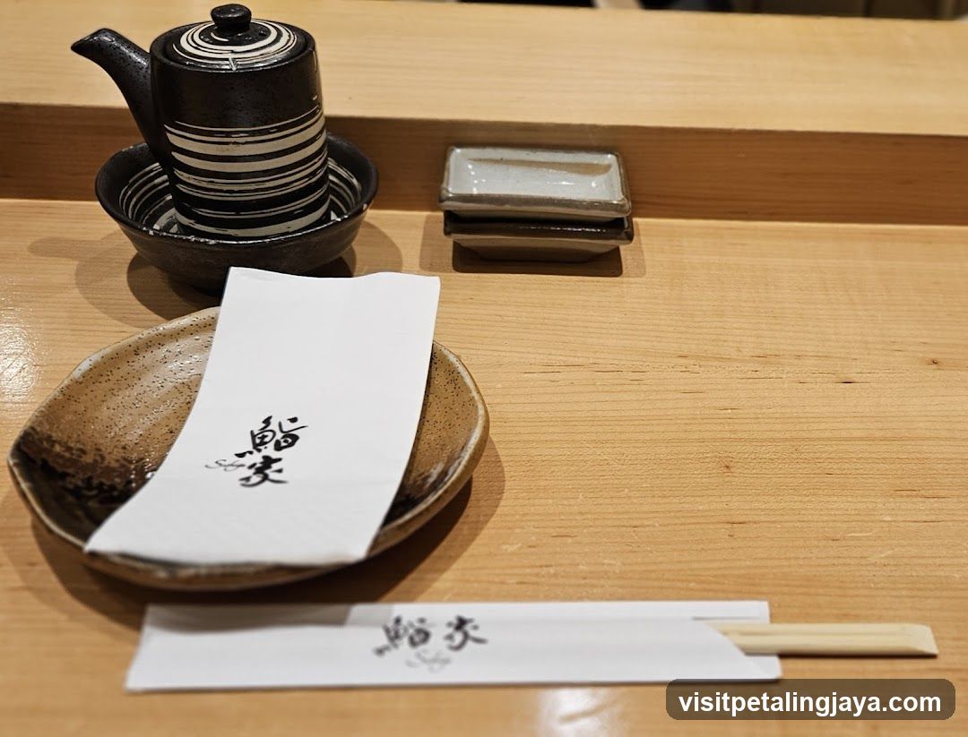 Japanese Tea Set Arrangement