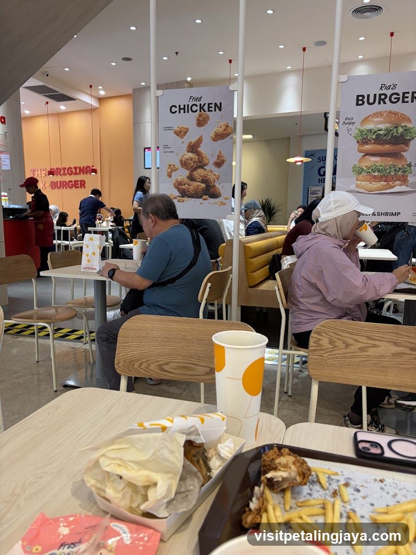 Fried Chicken Restaurant Interior