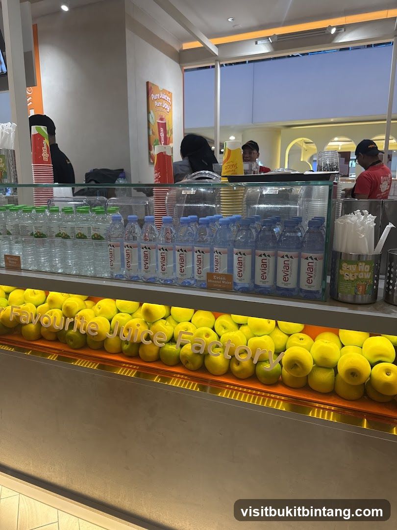 Juice Bar Display