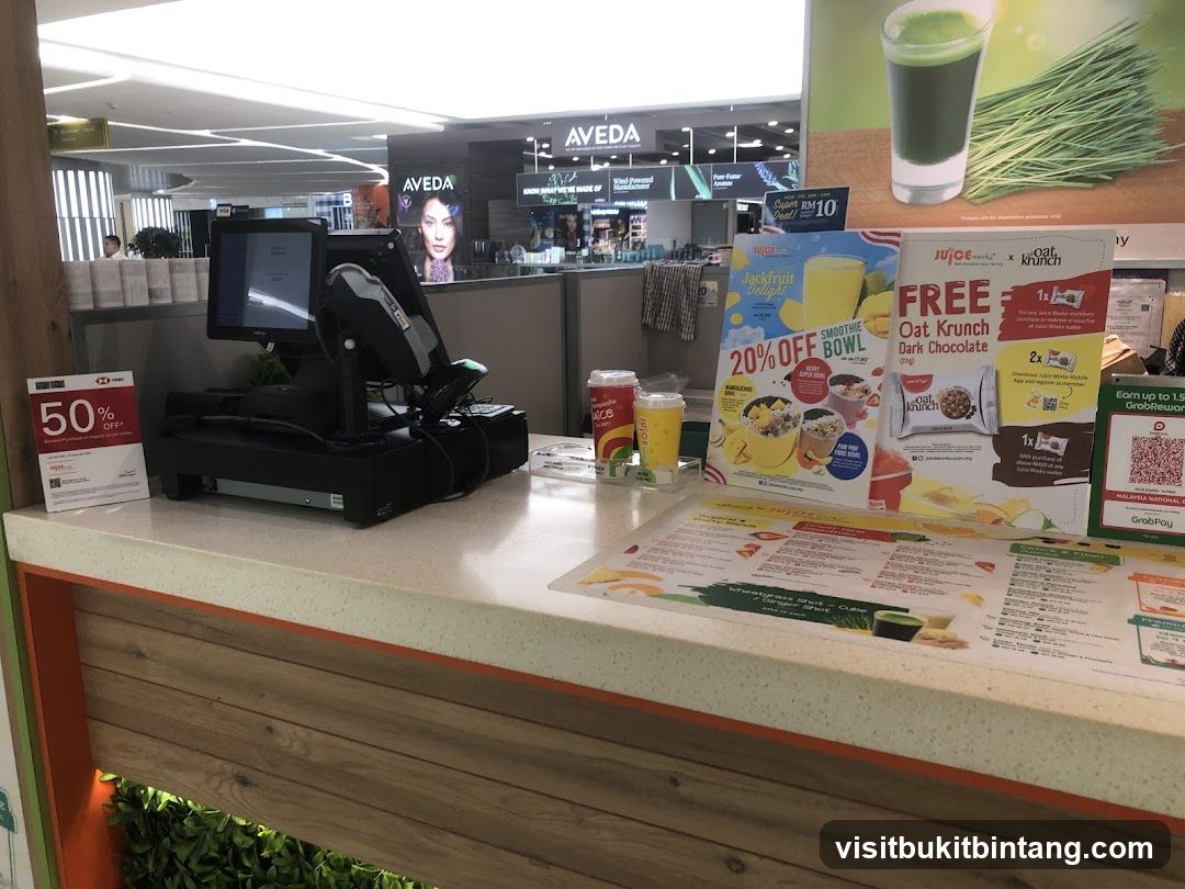 Juice Works Counter