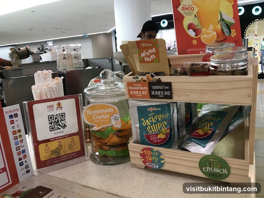 Juice Works Display