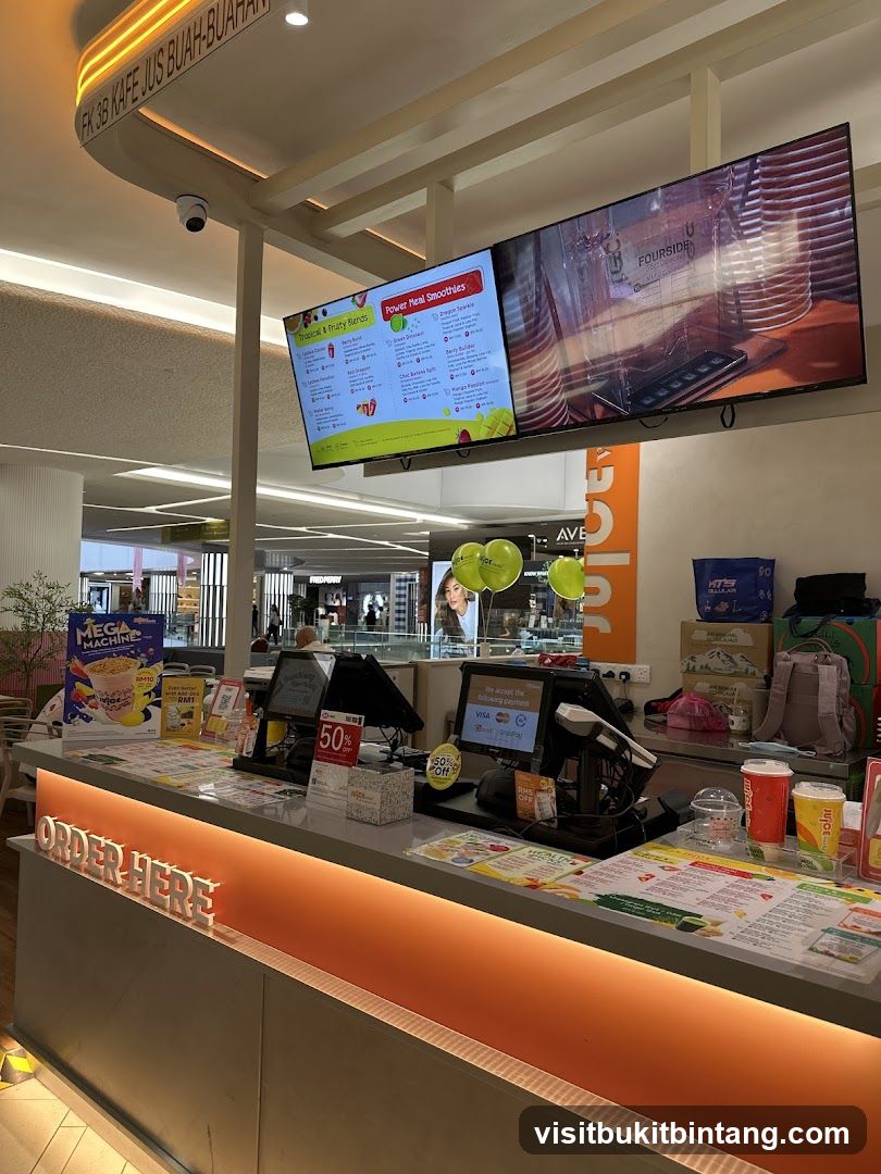 Juice Bar Counter