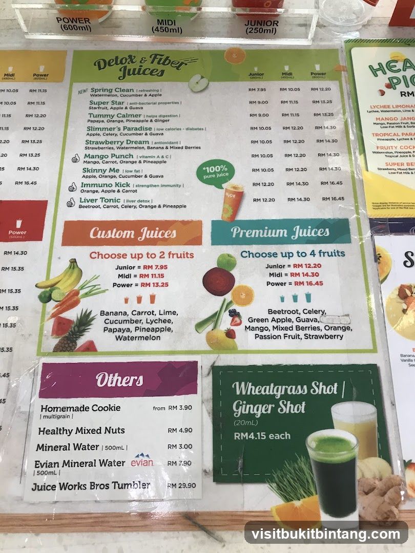 Detox & Fiber Juices