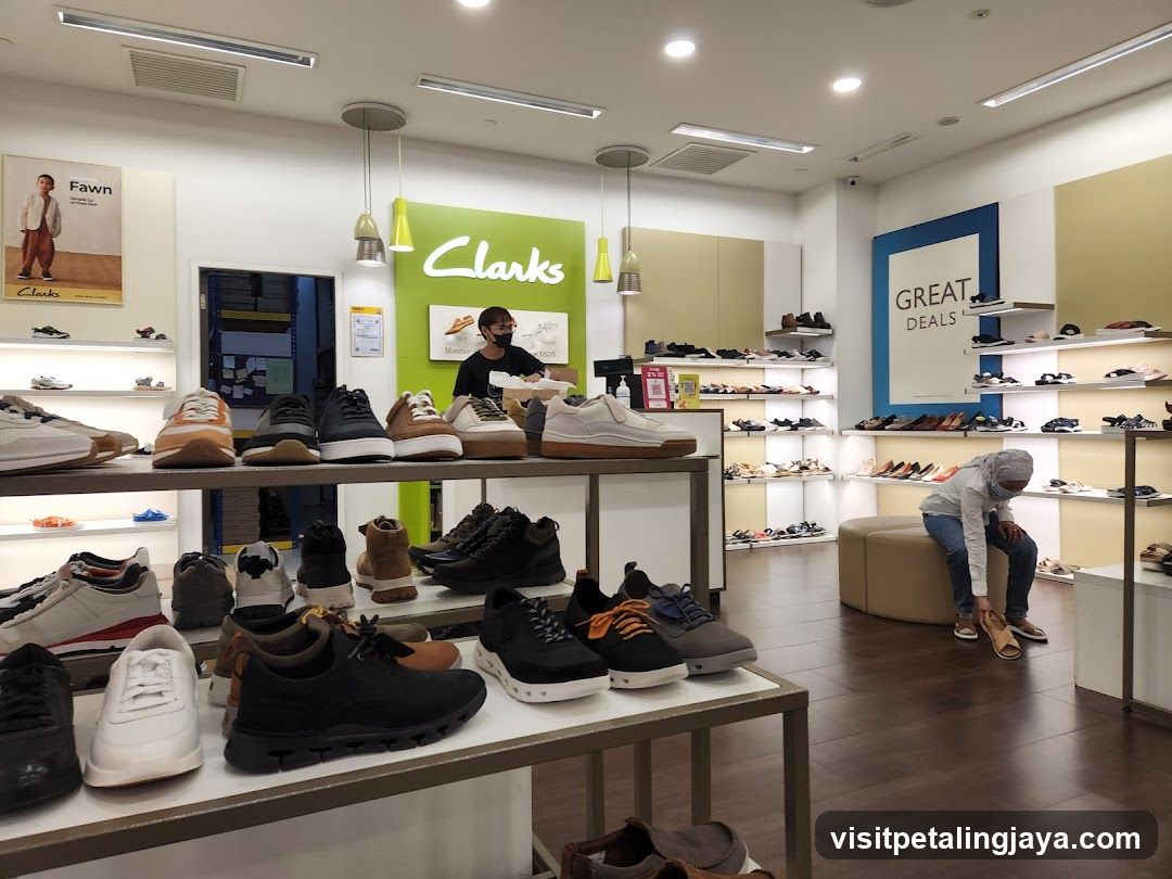 Clarks Shoe Store Interior