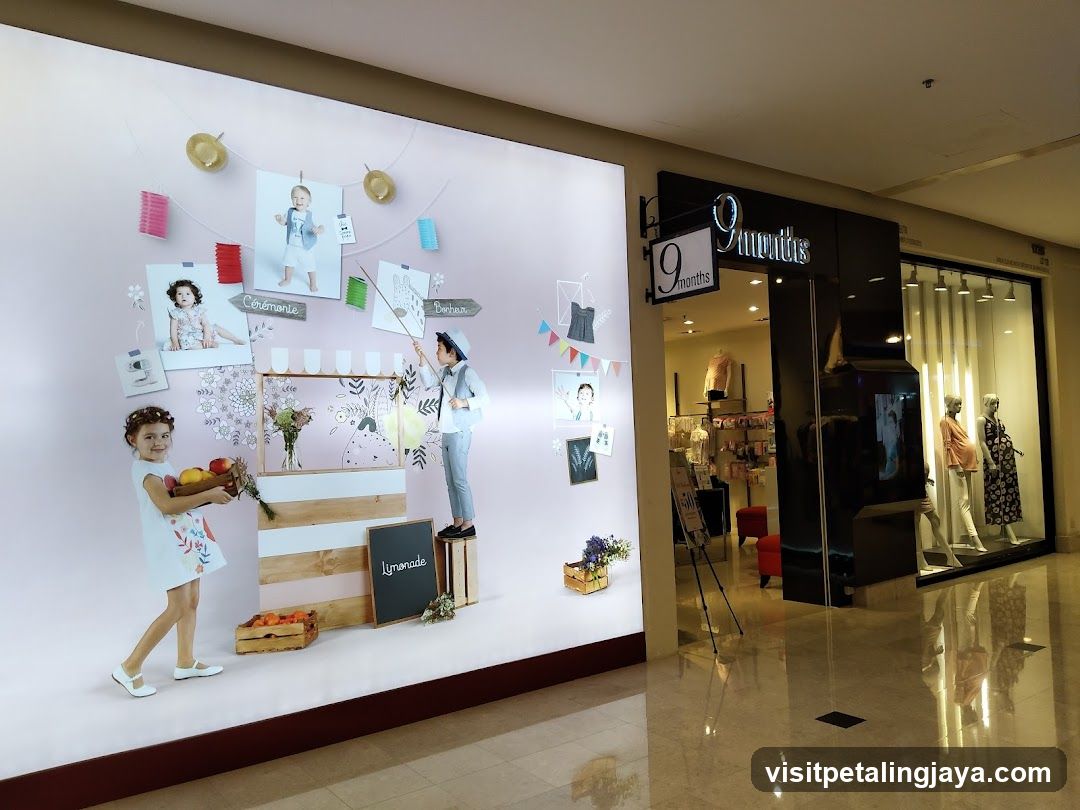 Shopping Mall Display and Storefront
