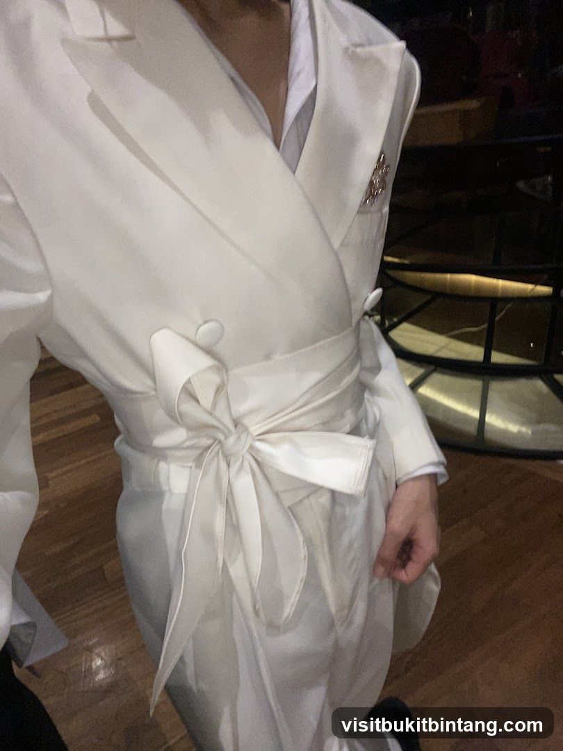 Person in White Suit