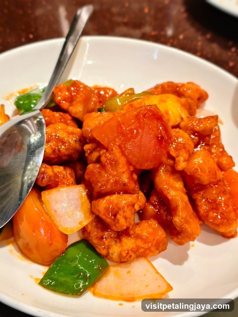 Sweet and Sour Chicken with Vegetables