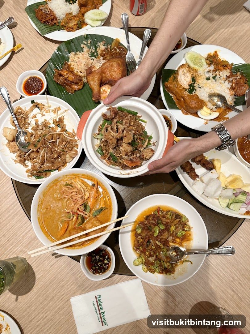 Malaysian Food Spread