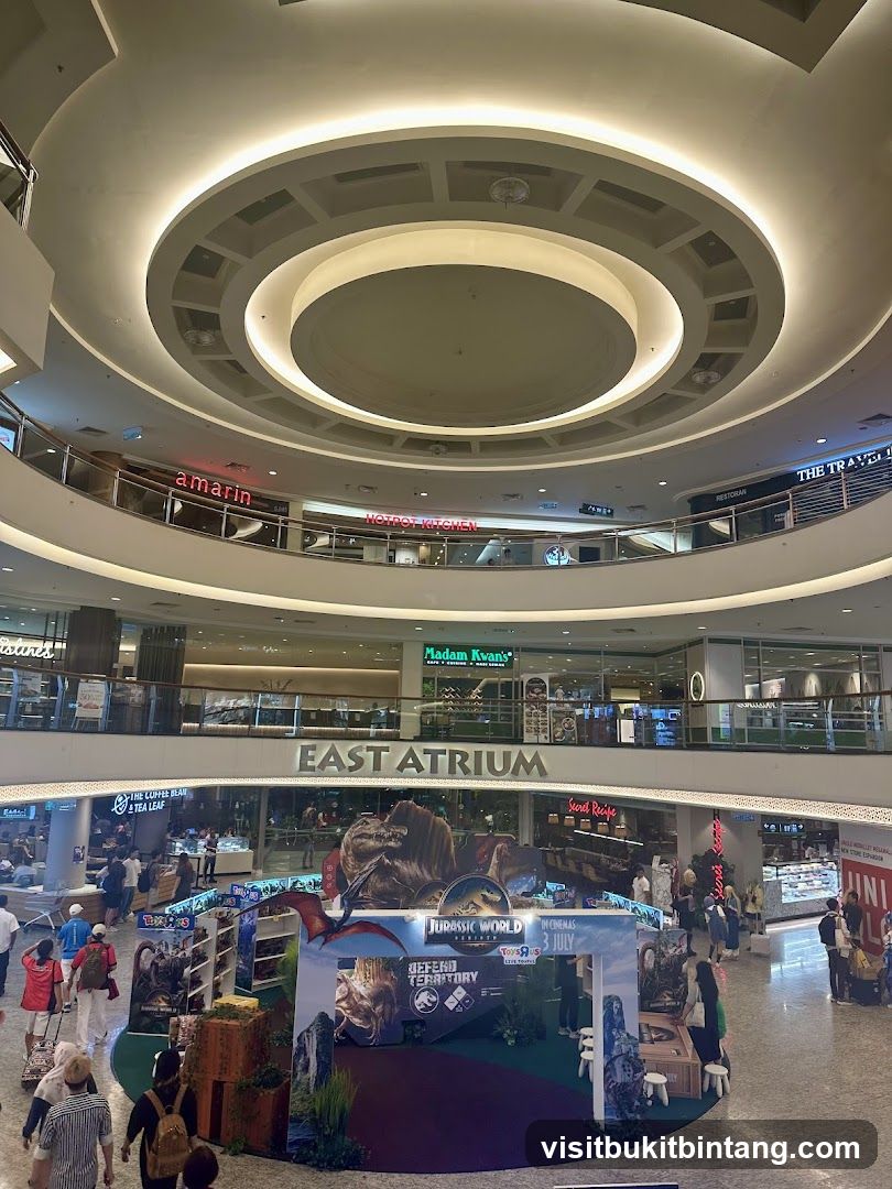 East Atrium in a Shopping Mall
