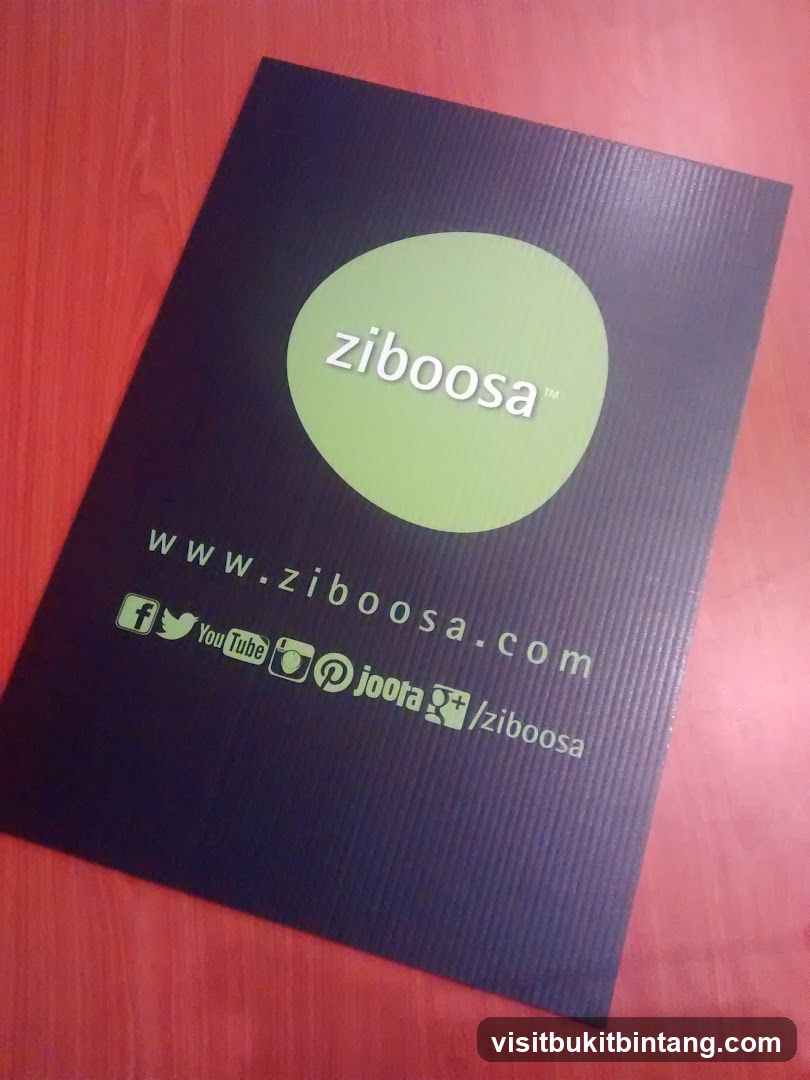 Ziboosa.com promotional material