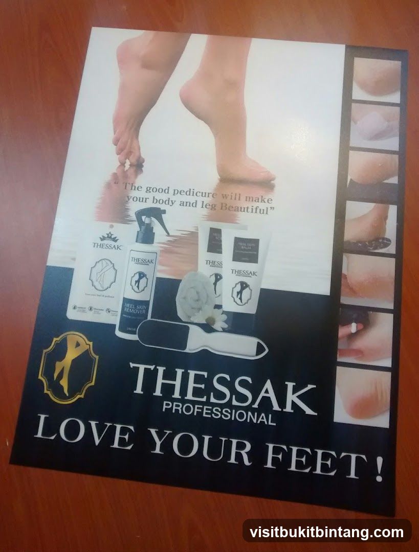 Thessak Professional Foot Care Advertisement