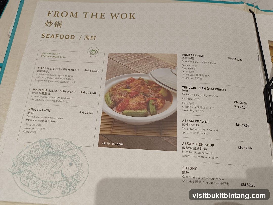 FROM THE WOK SEAFOOD
