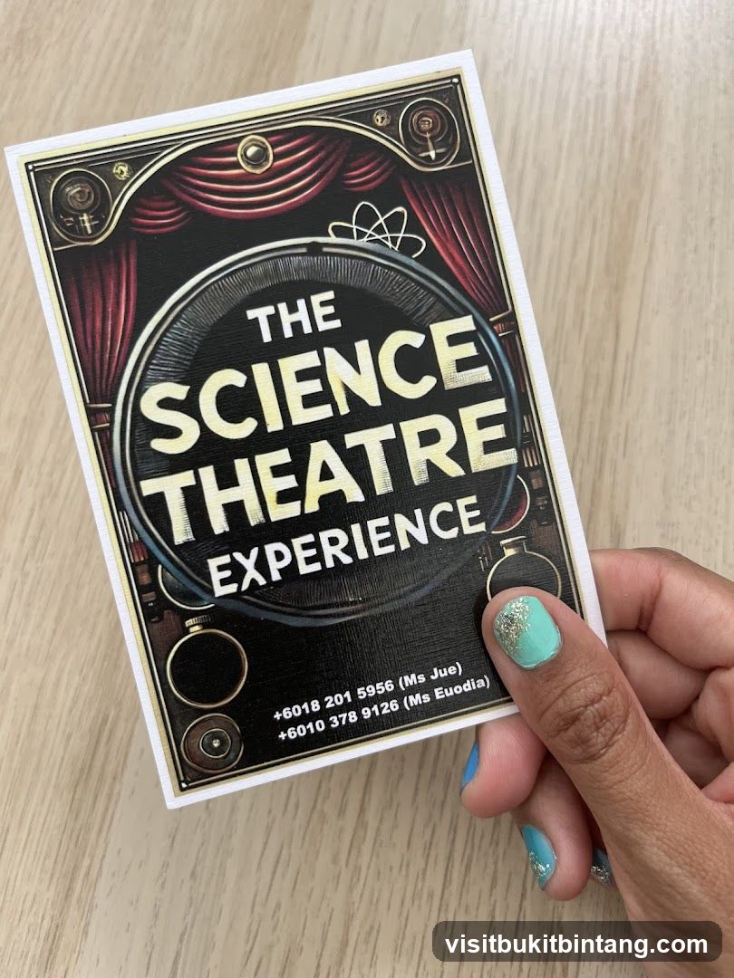 The Science Theatre Experience Flyer
