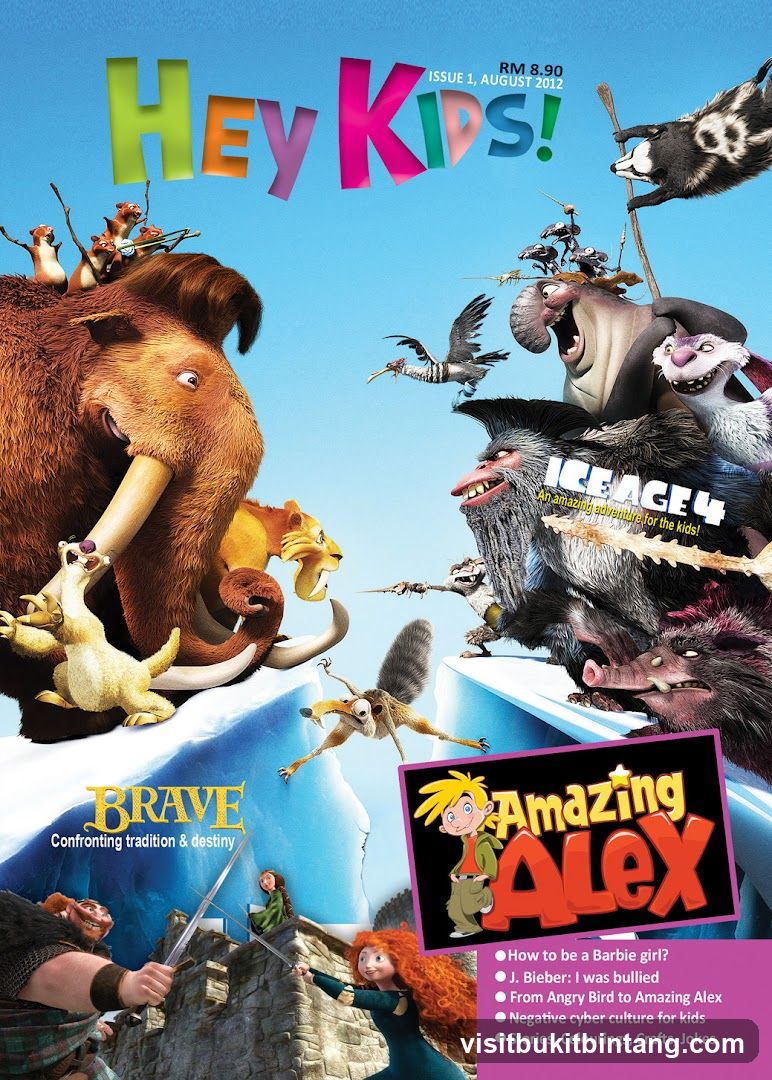 Hey Kids! Magazine Cover