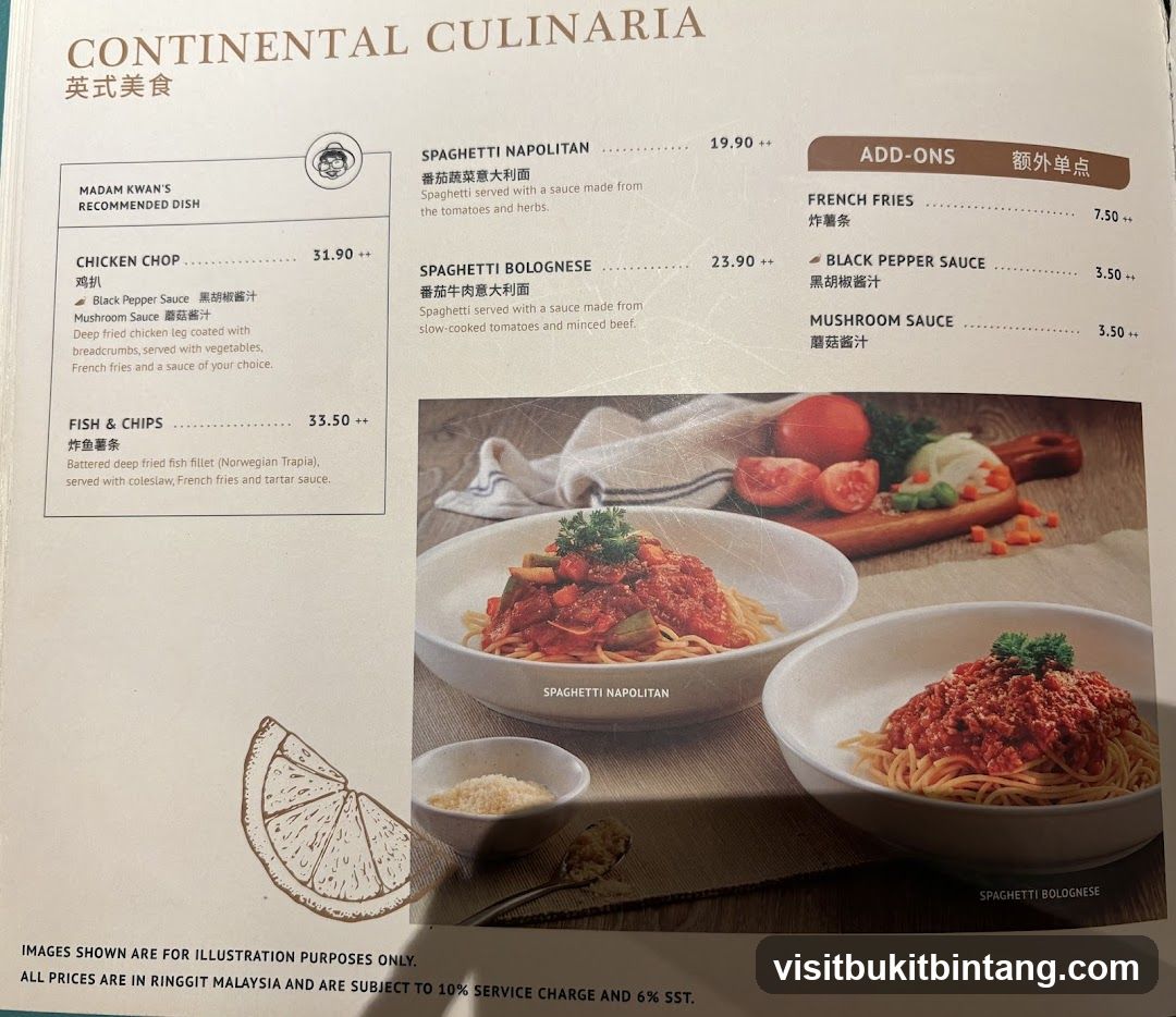 CONTINENTAL CULINARIA